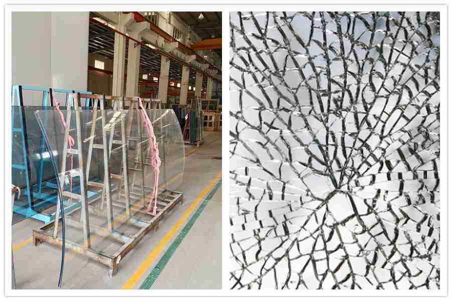 Shenzhen Dragon Glass kaareva karkaistu lasi turvallinen ja vahva
