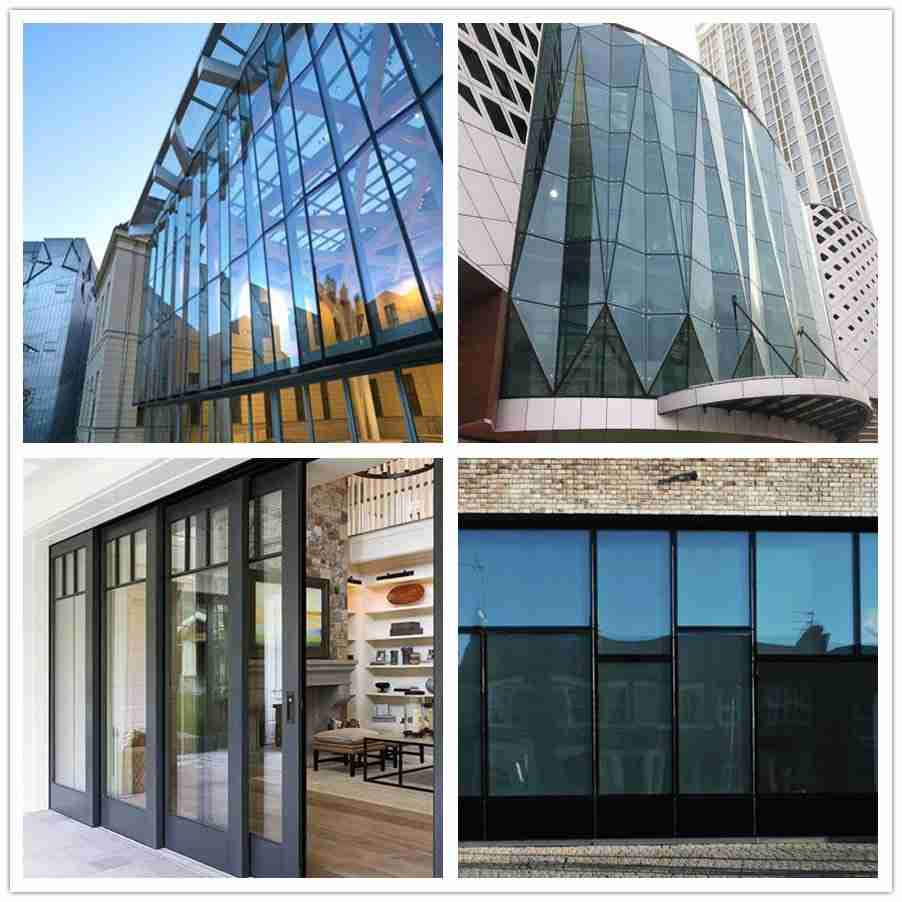 Shenzhen Dragon Glass low e insulated glass projects.