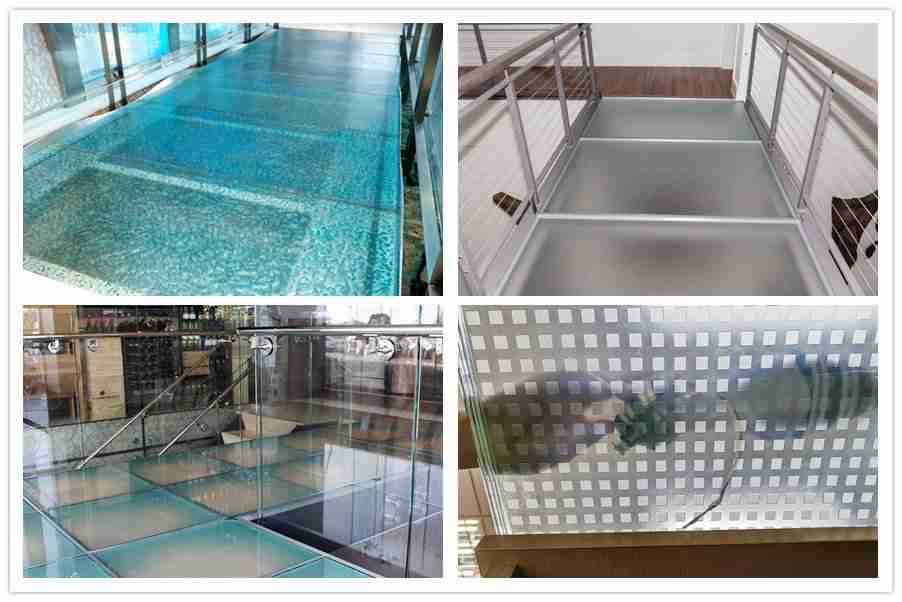 laminated glass floor patterns