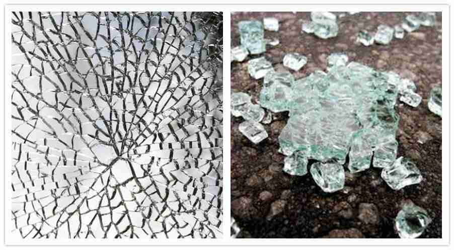 tempered glass breakage