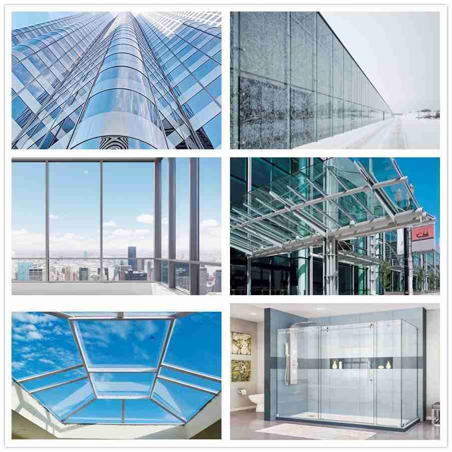 Shenzhen Dragon Glass stratifié en verre trempé applications