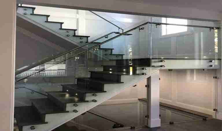 12mm toughened glass railing