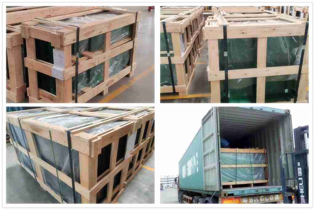Strong plywood crates packing and delivery.