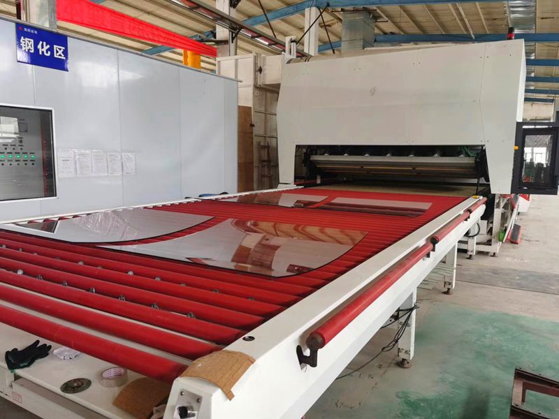 Shenzhen Dragon Glass Popular 17.52mm laminated curved glass panel for balcony railing