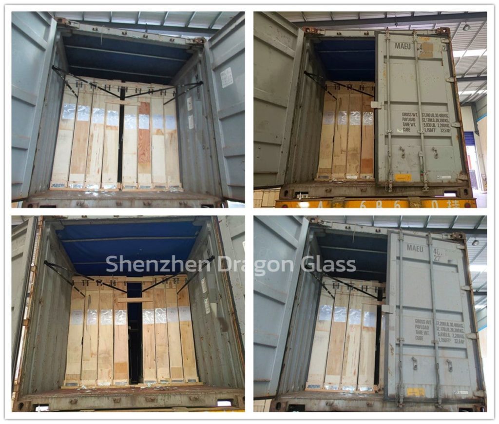 Shenzhen Dragon Glass 10mm 12mm paddel lasi padel Court lasi