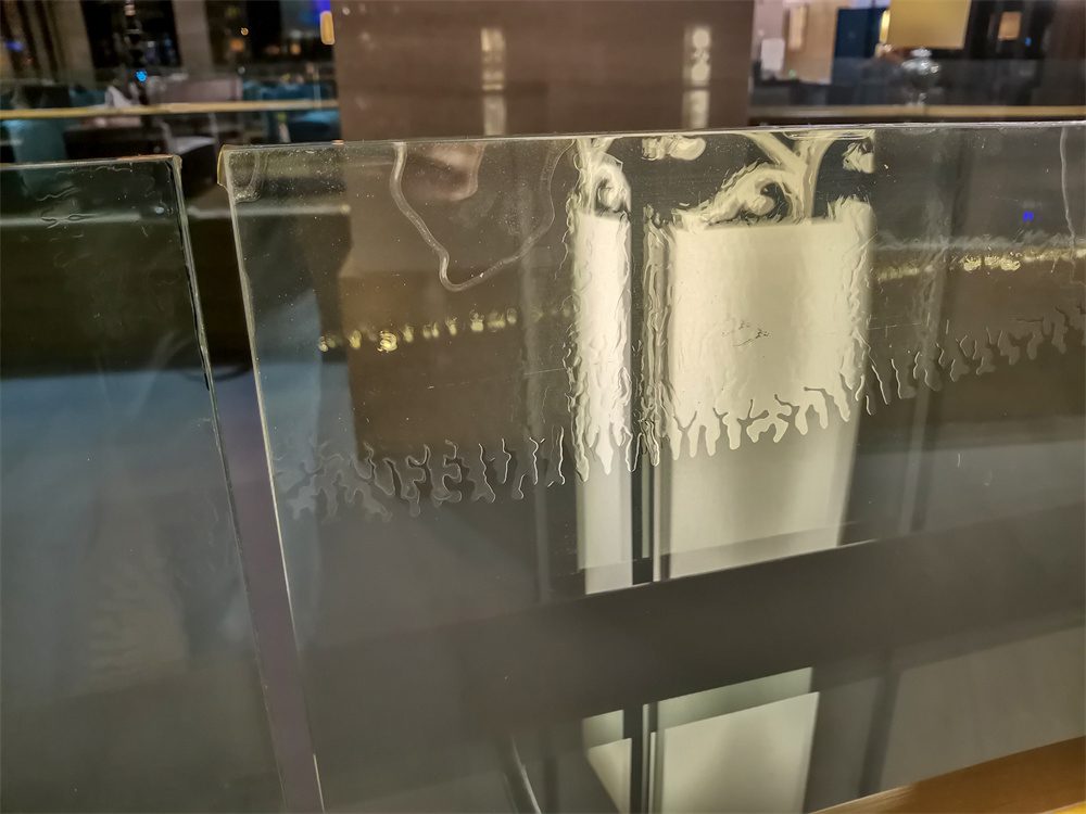 delaminación de vidrio laminado