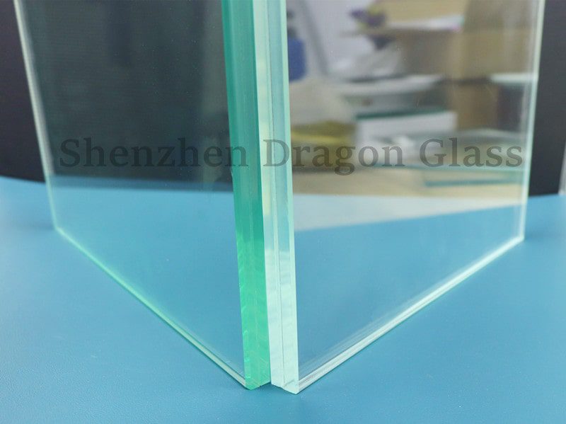 Shenzhen Dragon Glass 8mm laminated glass process, 8mm laminated glass for sale, China best 8mm laminated glass price