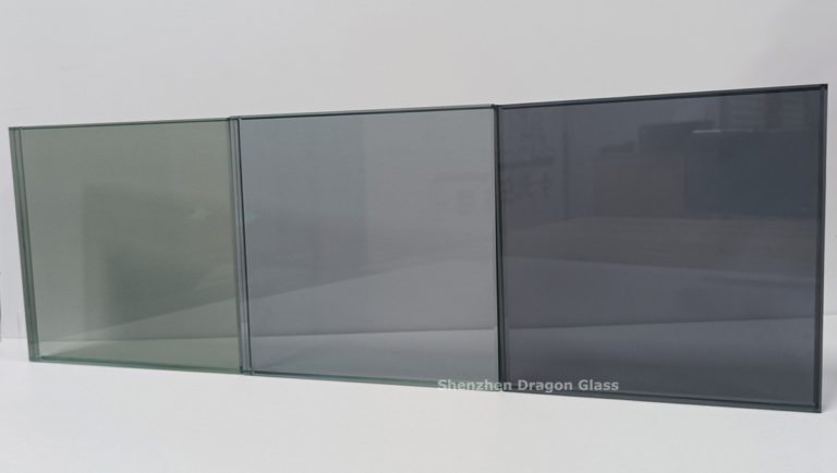 серое ламинированное стекло