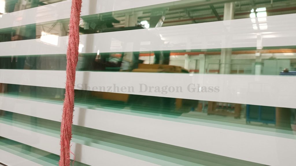 8+12A+8mm silketrykk isolerglassruter til salgs, Kina isolerglassruter engros glassprodusentfirma