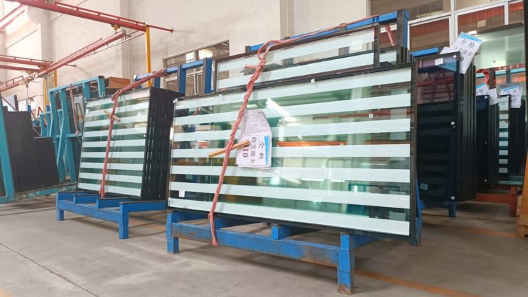 8+12A+8mm silketrykk isolerglassruter til salgs, Kina isolerglassruter engros glassprodusentfirma