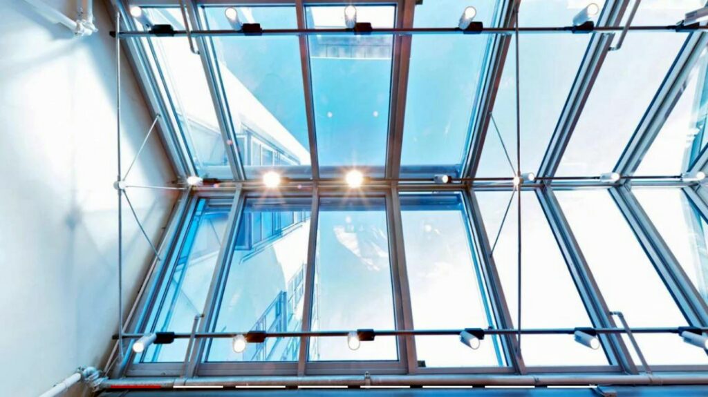 SGP interlayer glass overhead glazing
