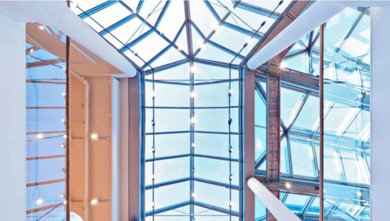 SGP interlayer glass overhead glazing (2)